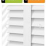 Satin Pure White Wood Blinds x 2 Image 2
