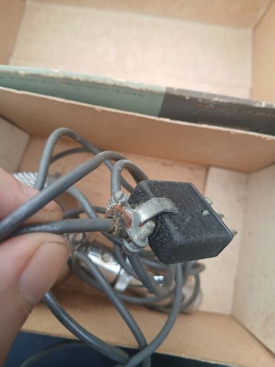 Vintage microphone (boxed)