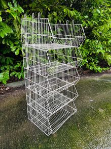 5 Baskets Stacking Tower - Shop Display!
