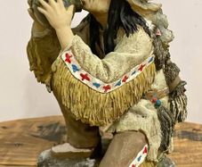 Vintage Native American Sculpture