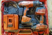 Hilti battery combi drill and impact driver kit