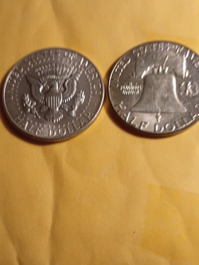 USA silver half dollars