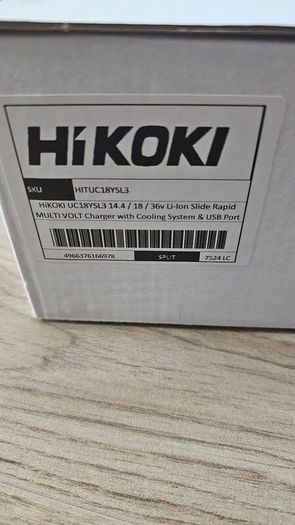 Hikoki Hitachi 14.4 /18.0 /36.0 Volt Uc18ysl3 W0z Battery Fast Charger Usb 2