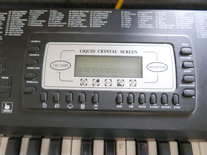 Electronic Keyboard - SK-560 54 Key Keyboard, and keyboard stand