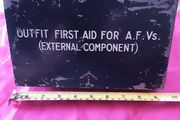 militaria; A F V first aid tin 1951:( fit's a land rover  )