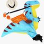 Kids blow up dinosaur costume Image 3