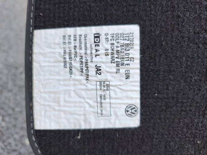 VW Touran original  mat