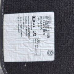 VW Touran original  mat