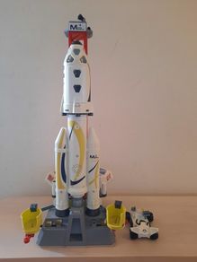 Playmobil Space Mars mission rocket