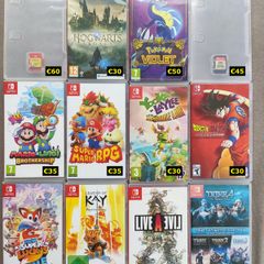 Nintendo Switch 1&2 Games for sale