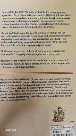 The Sailor's Word-Book by Admiral W.H. Smyth.