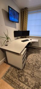 Desk and Drawers