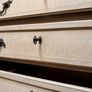 Stunning 20th C. French Commode with Crackle Finish Patina Image 2