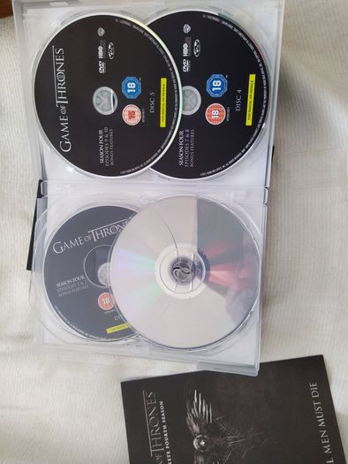 Game of Thrones Season 4 Dvd Boxset