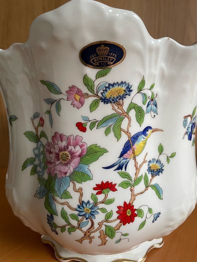 Vintage Aynsley Pembroke Planter and Potpourri Pots.