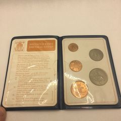 Britain's First Decimal Coin Set