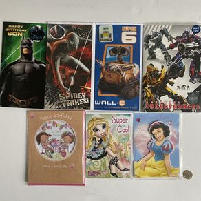 Superhero Birthday Cards for Boys & Girls | 7 Types