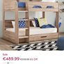Kids bunk bed with shelving Image 5