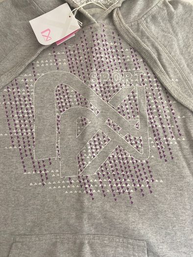 BNWT Next Sport Grey Hoody Size 10