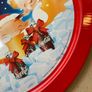 Coca Cola Christmas Metal Tray Rare Image 3