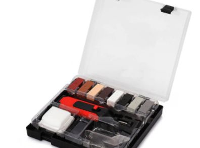 BRAND NEW Laminate Repairing Kit Ceramic Tile Repairing Tool Set Wax System Floor Worktop Sturdy Casing Chips Scratches Mending Tool
