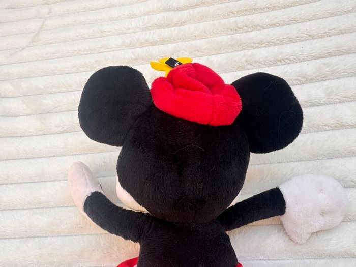 Walt Disney Minnie Mouse 90 Years Soft Plush approx. 36 cm. Used Please see photos