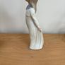 Tengra Valencia Spain Porcelain Figurine Girl with Robe Image 7