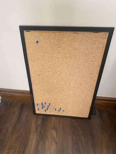 Notice Board with thumb tacks