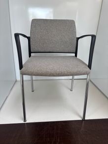 Grey office chair