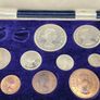 South Africa 1953 Silver Proof Coin Set in Original Holder 5 Shillings to Farthing Stunning Proof Coins Image 8