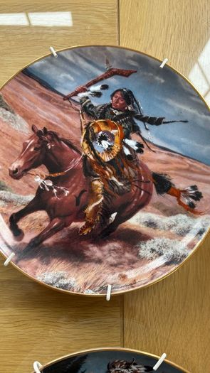 6 Franklin Mint limited edition collector plates
