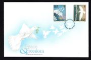 1995 Isle of Man Europa: Peace &amp; Freedom Commemorative Stamps First Day Cover (FDC)