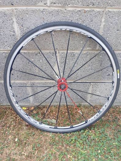 Bicycle front wheel Mavic ksyrium SL