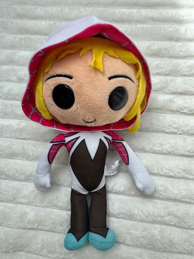 Marvel Spiderman Gwen hood plush Used Please see pictures