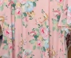 Pink floral top free size