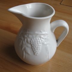 White Ceramic Jug