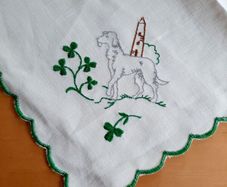Linen tray cloth (1990s)
