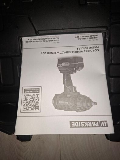 Parkside Car Impact Wrench 20v