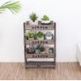 BRAND NEW 3 Tier Wooden Garden Plant Stand Vintage Folding Display Shelf for Indoor Outdoor Yard Image 2