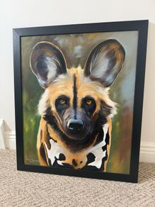 Oil on Canvas , NEW.