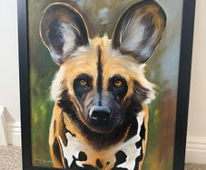 Oil on Canvas , NEW.