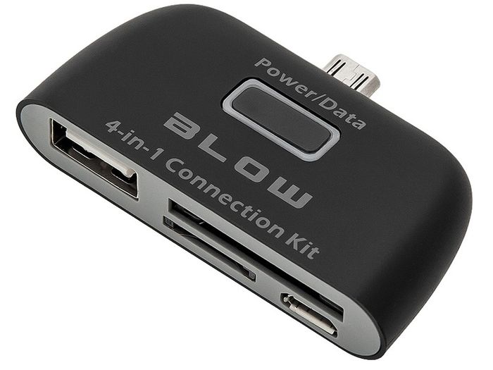 New Universal 4 in 1 USB OTG Phone Card Reader Micro SD Memory Cards # 1567