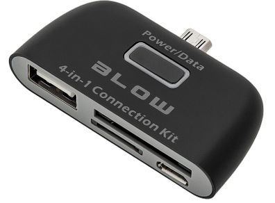 New Universal 4 in 1 USB OTG Phone Card Reader Micro SD Memory Cards # 1567