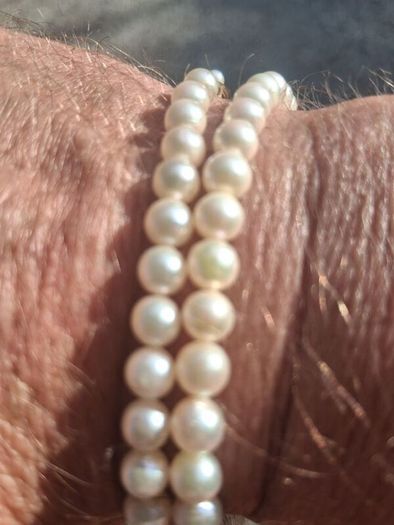 9k Gold Freshwater Pearl Necklace
