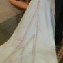 Wedding dress with red detail Image 3