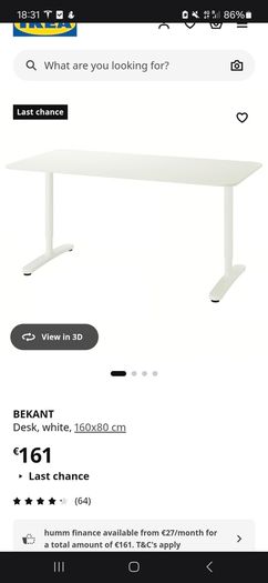 Ikea Bekant Desk