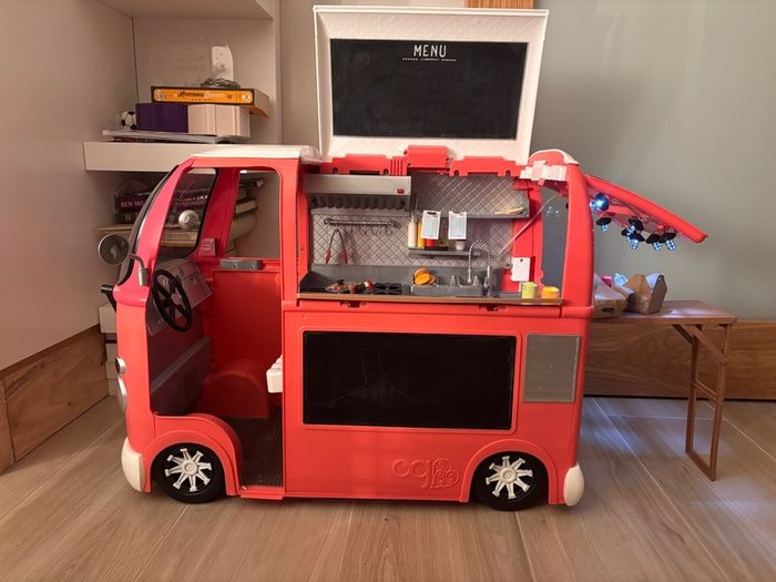 our generation doll food truck