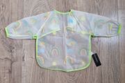 Baby bib with sleeves