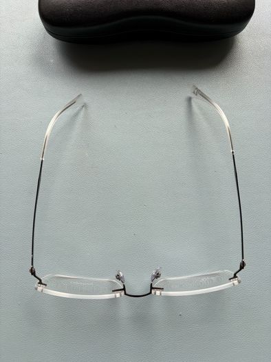 Ray Ban Optics Lightray RB8755 / RX8755 Eyeglasses Glasses- Gunmetal with Demo Lenses - As New