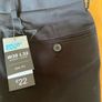 Mens Black Slim Fit Trousers Image 3